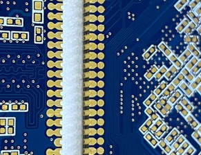 Half hole pcb with impedance Half hole pcb with impedance